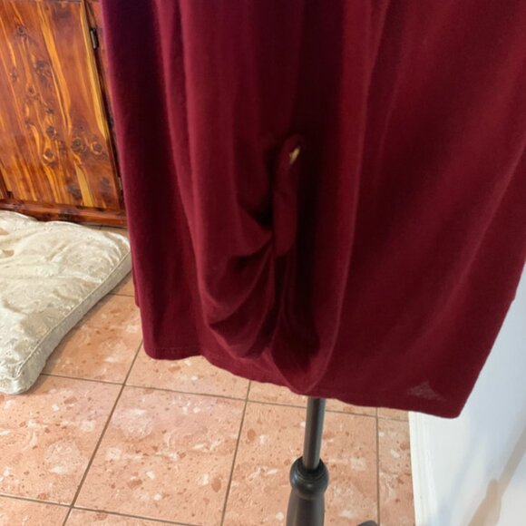 Beacon Women's Sweater - Deep Red - Picture 4 of 5